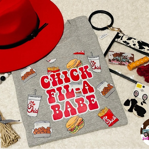 Tops - Chick-Fil-A Babe